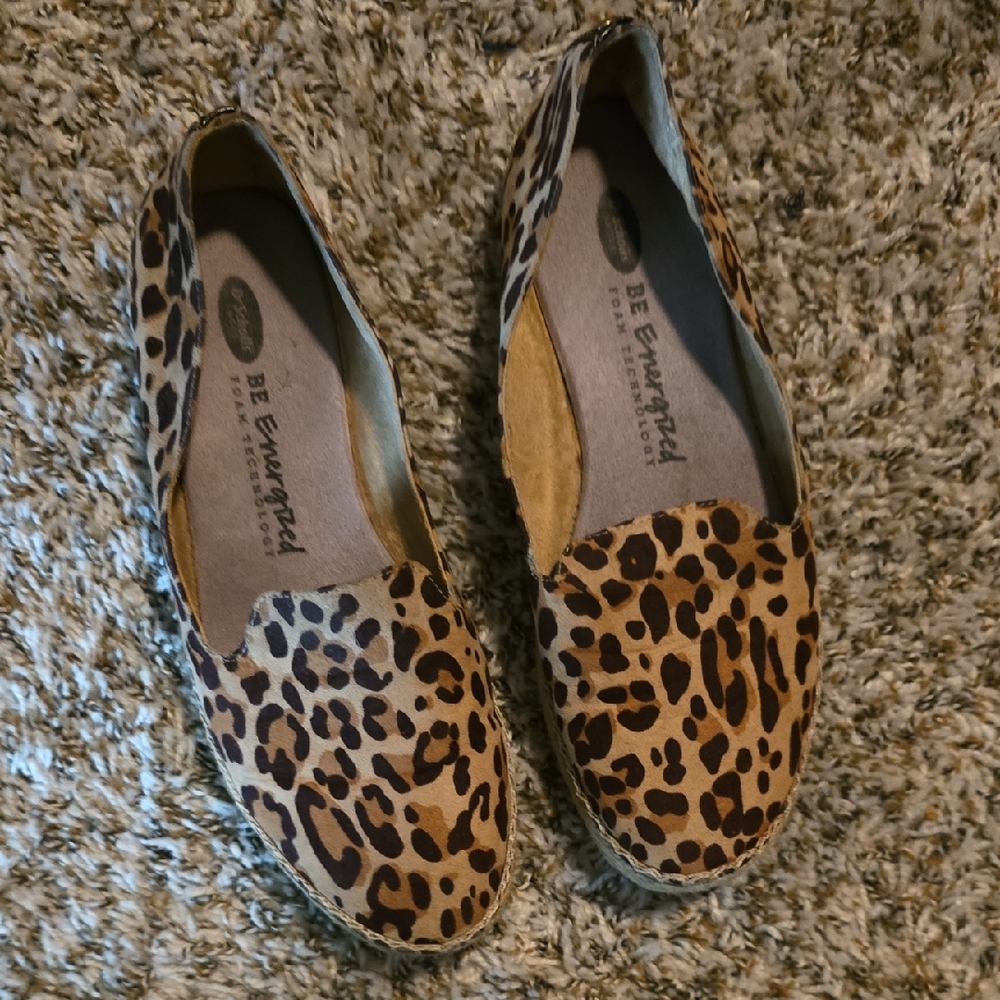 Dr. Scholl's Leopard Print Espadrilles